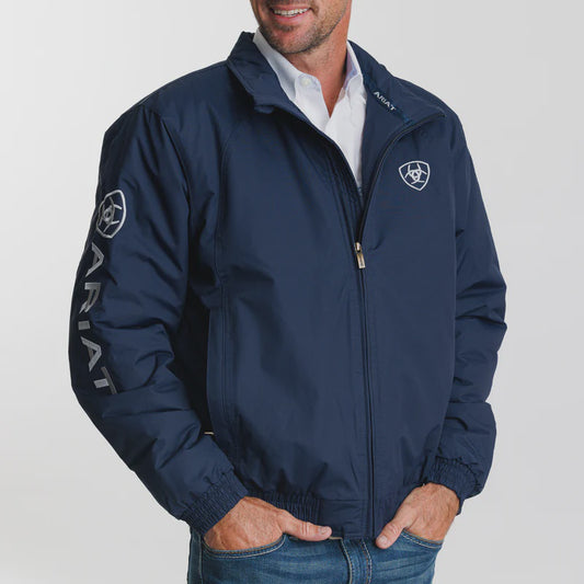 ARIAT MNS TEAM INS JACKET NAVY