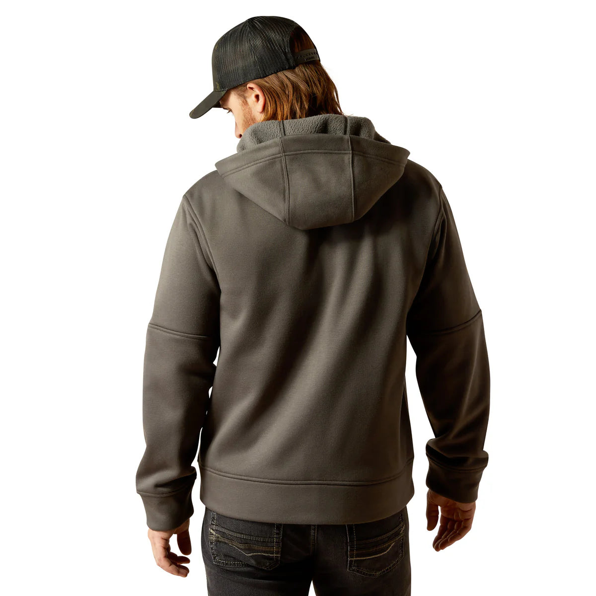 Ariat Mens Tek Fleece 2.0 Full Zip Hoodie