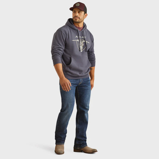 Ariat Mens Southwestern Longhorn Hoodie
