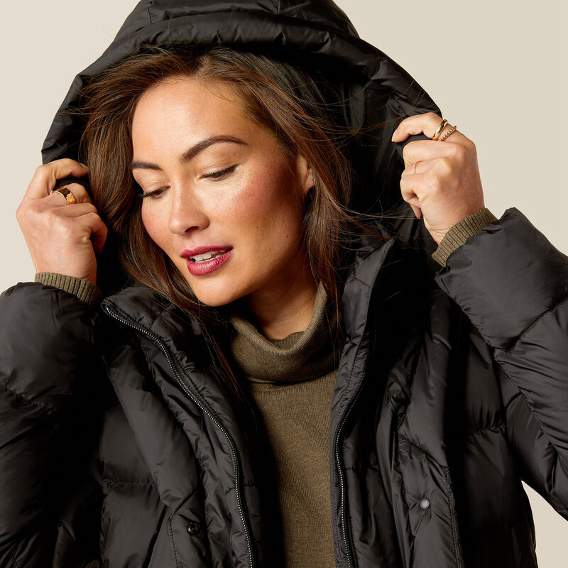 Ariat Womens Norfolk Long Puffa Coat