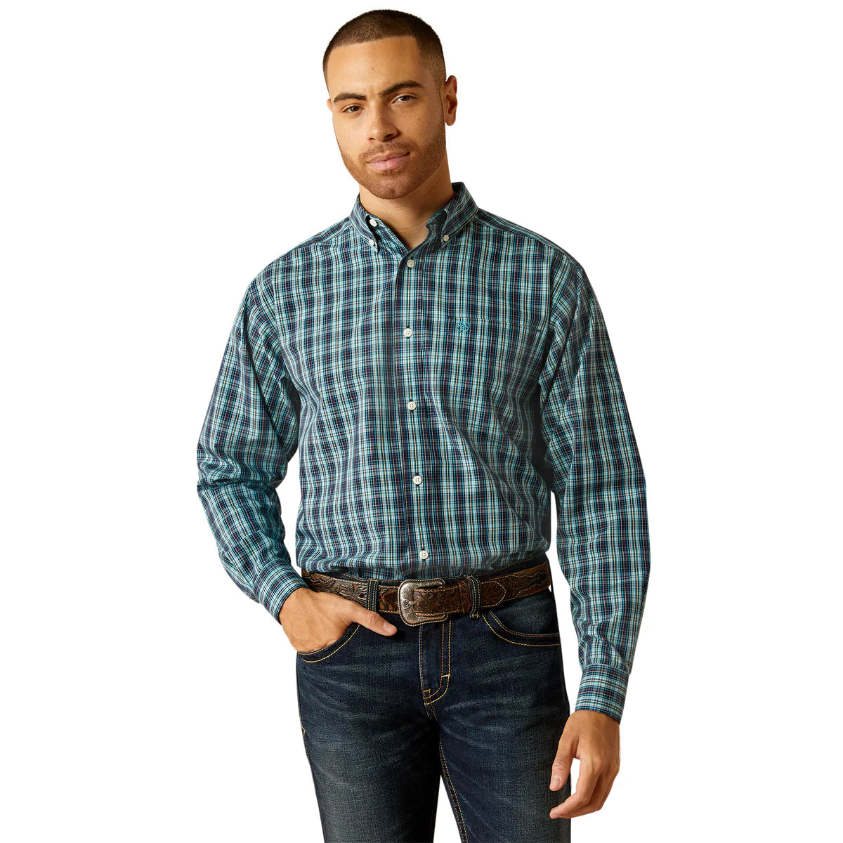 Ariat Mens Wrinkle Free Gibson LS Shirt