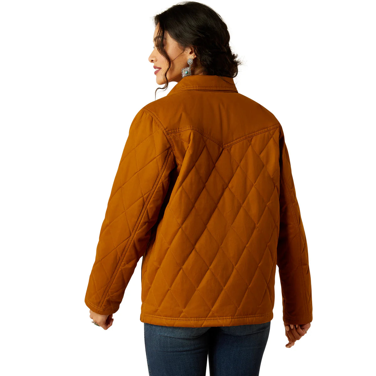 Ariat Womens Grizzly Quilted Barn Jacket
