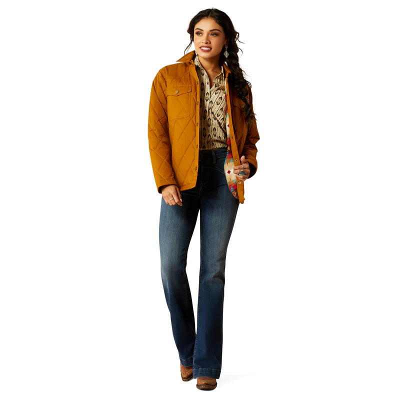 Ariat Womens Grizzly Quilted Barn Jacket