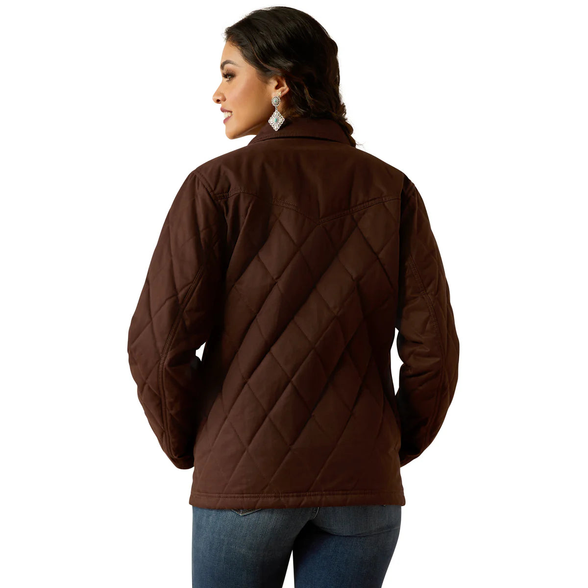 Ariat Womens Grizzly Quilted Barn Jacket