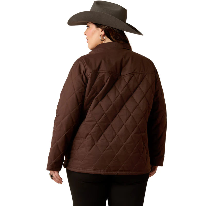 Ariat Womens Grizzly Quilted Barn Jacket