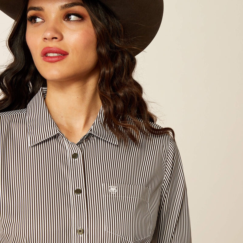 Ariat Womens Kirby Pro LS Shirt Relic