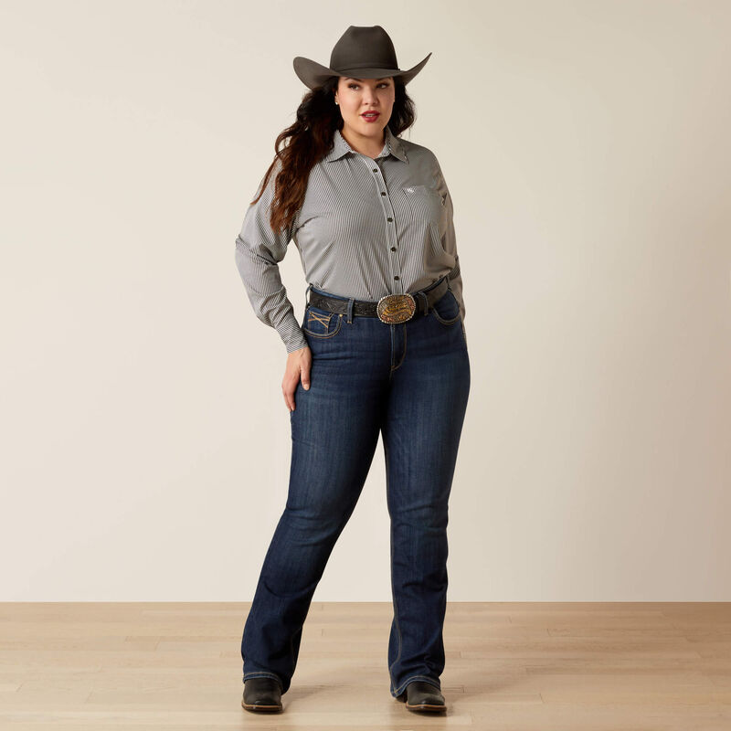Ariat Womens Kirby Pro LS Shirt Relic