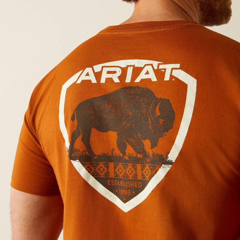 Ariat Mens Buffalo West SS Tee