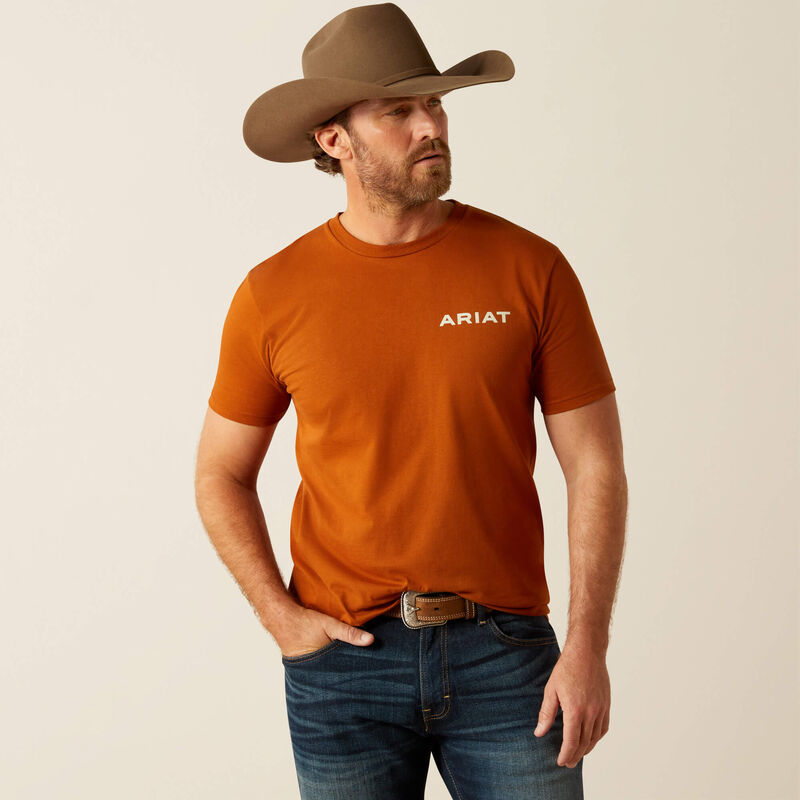 Ariat Mens Buffalo West SS Tee