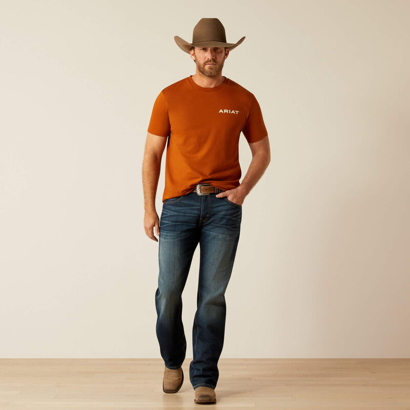 Ariat Mens Buffalo West SS Tee