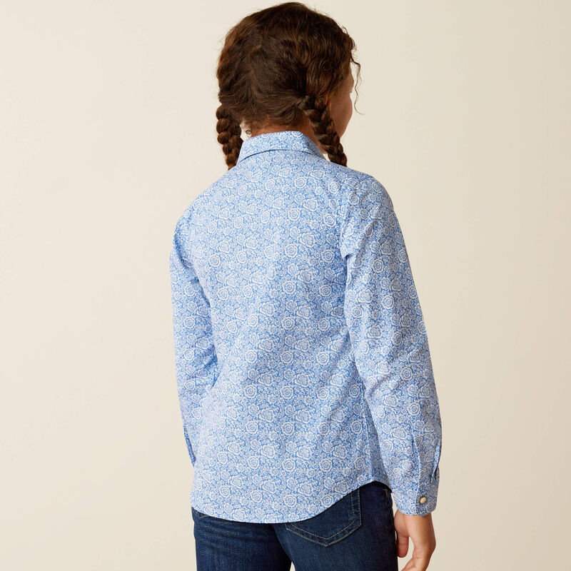 Ariat Girls Shannon Snap LS Shirt