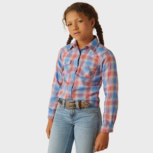 Ariat Girls Sammy Snap LS Shirt