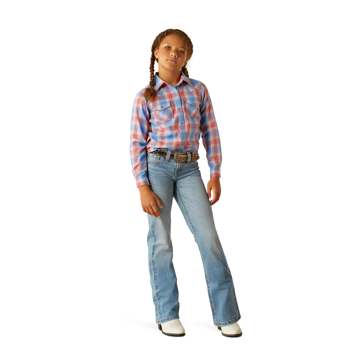 Ariat Girls Sammy Snap LS Shirt
