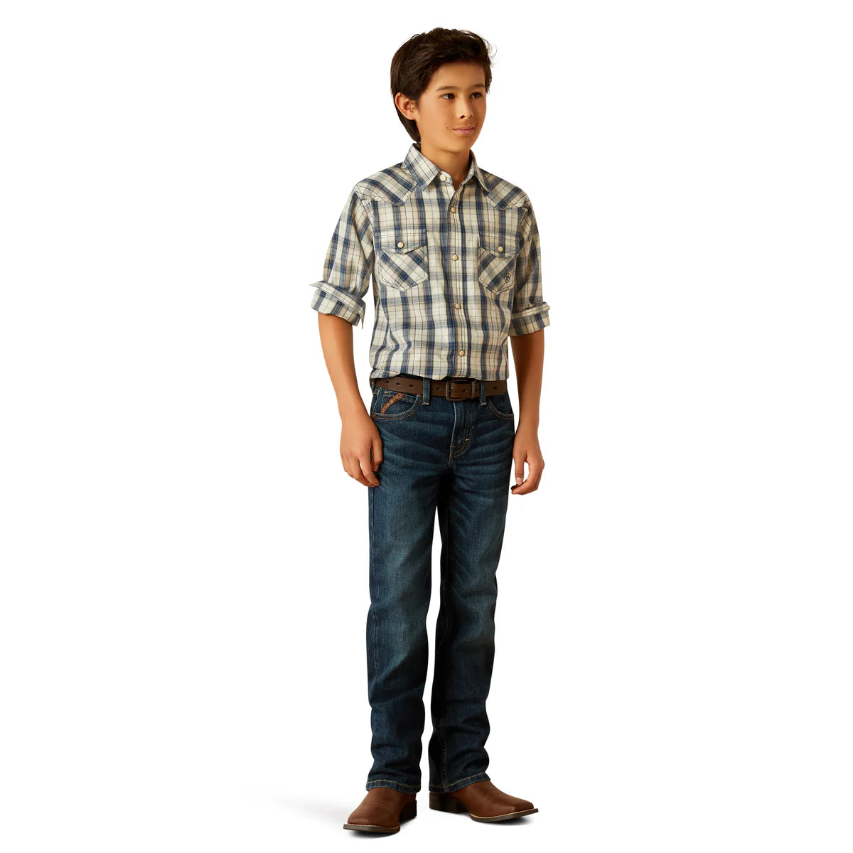 Ariat Boys Hampton Retro Fit LS Shirt