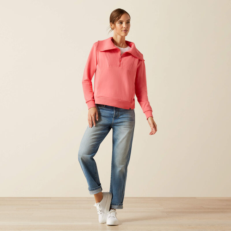 Ariat Womens Fern 1/2 Zip Sweatshirt