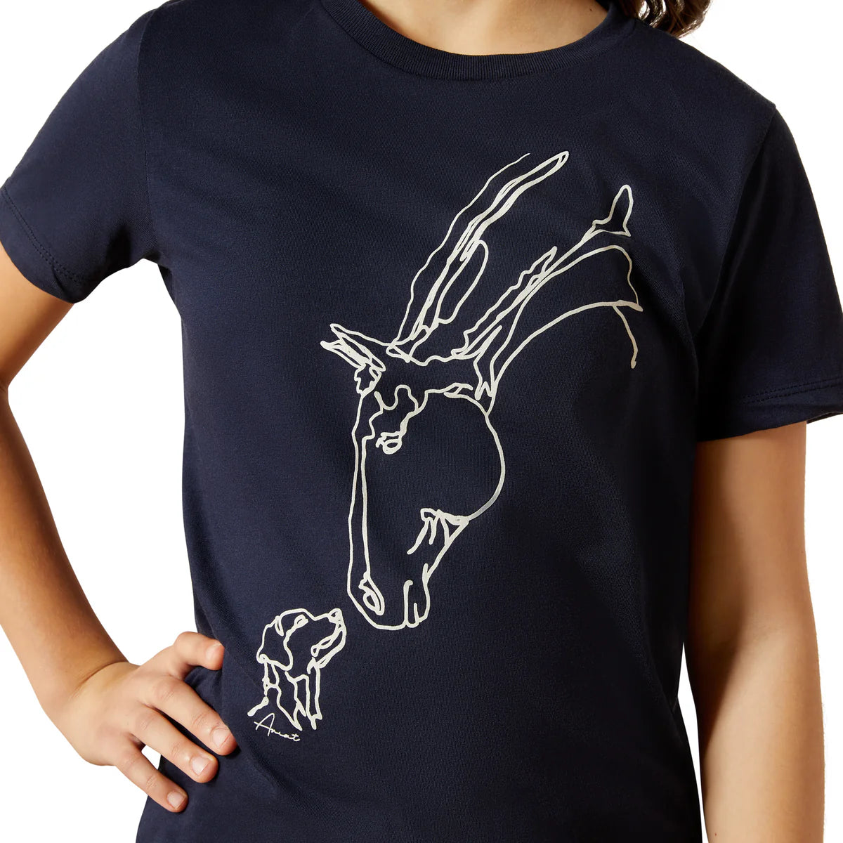 Ariat Girls Hay S/S Tee