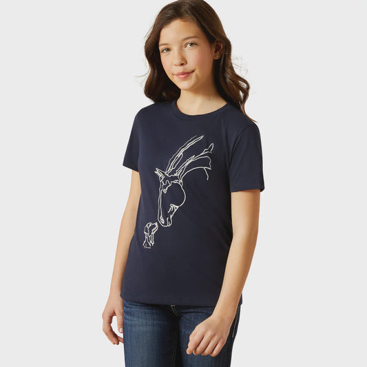 Ariat Girls Hay S/S Tee
