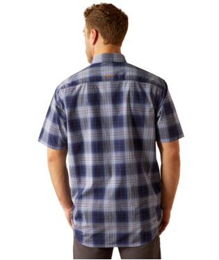 Ariat Mens Rebar Made Tough Durastretch Short Sleeve Workshirt