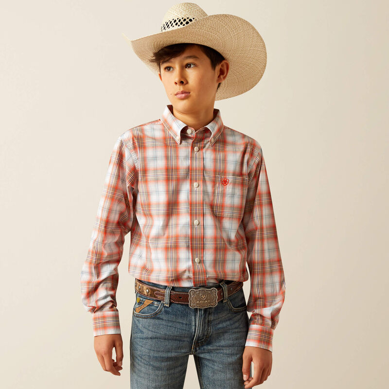 Ariat Boys Pro Series Wallis LS Shirt