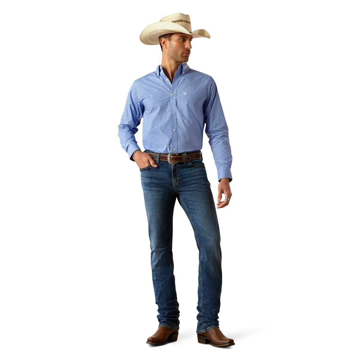Ariat Mens M8 Modern Slim Miles Carlos