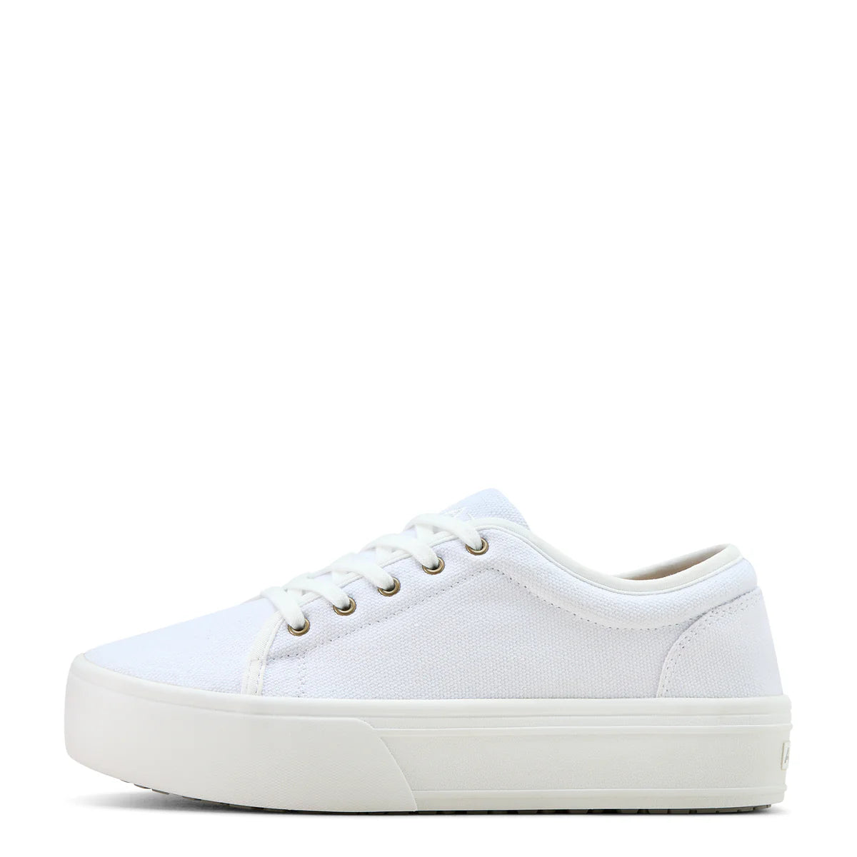 Ariat Womens Skylar White Canvas Platform Sneaker