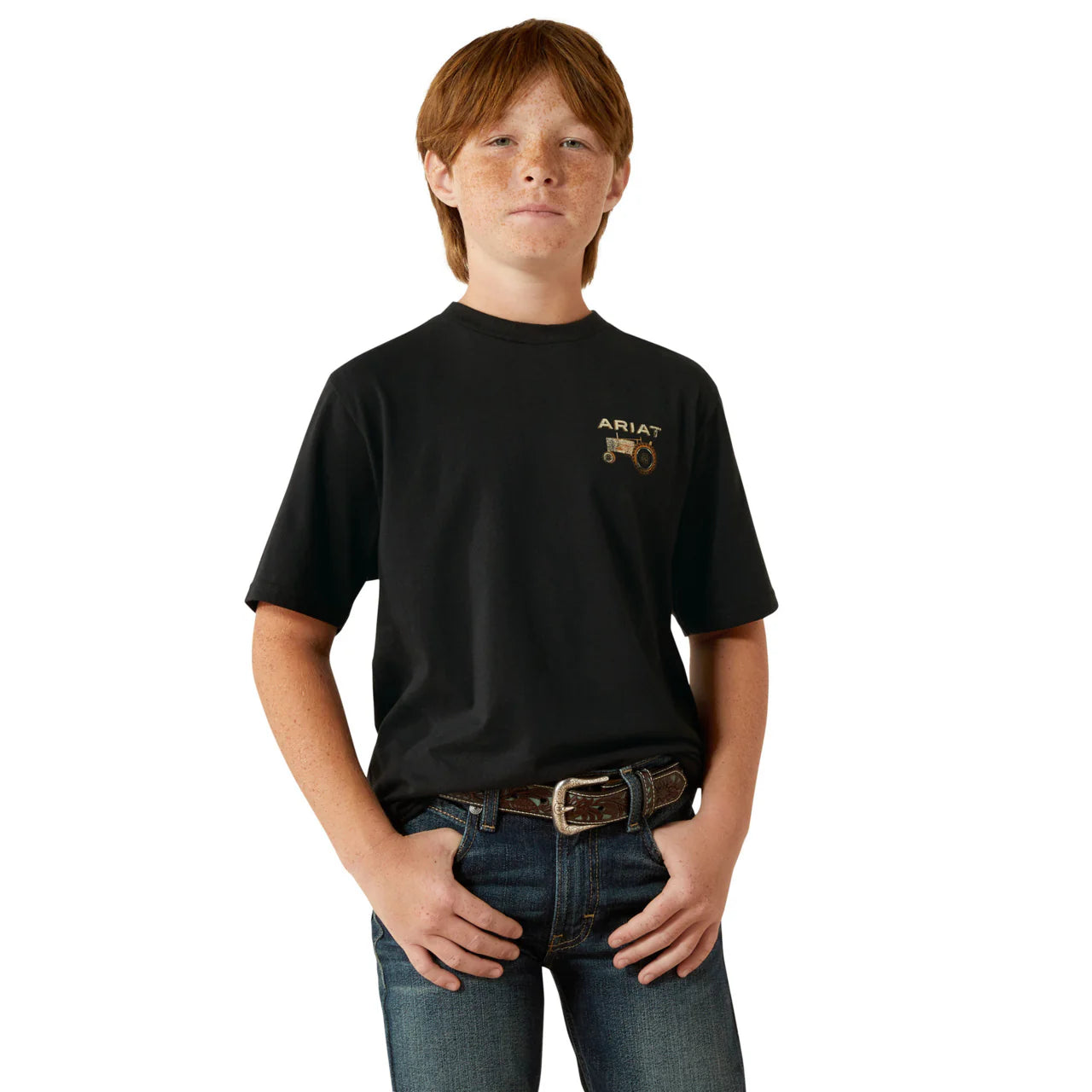 Ariat Boys Gramps Tractor SS Tee