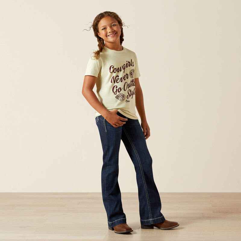 Ariat Girls Never Outta Style SS Tee