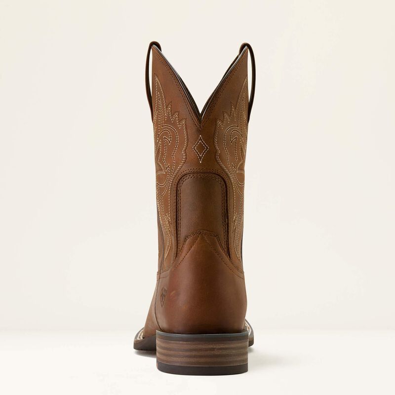 Ariat Mens Western Big Rig Boot in Distressed Brown