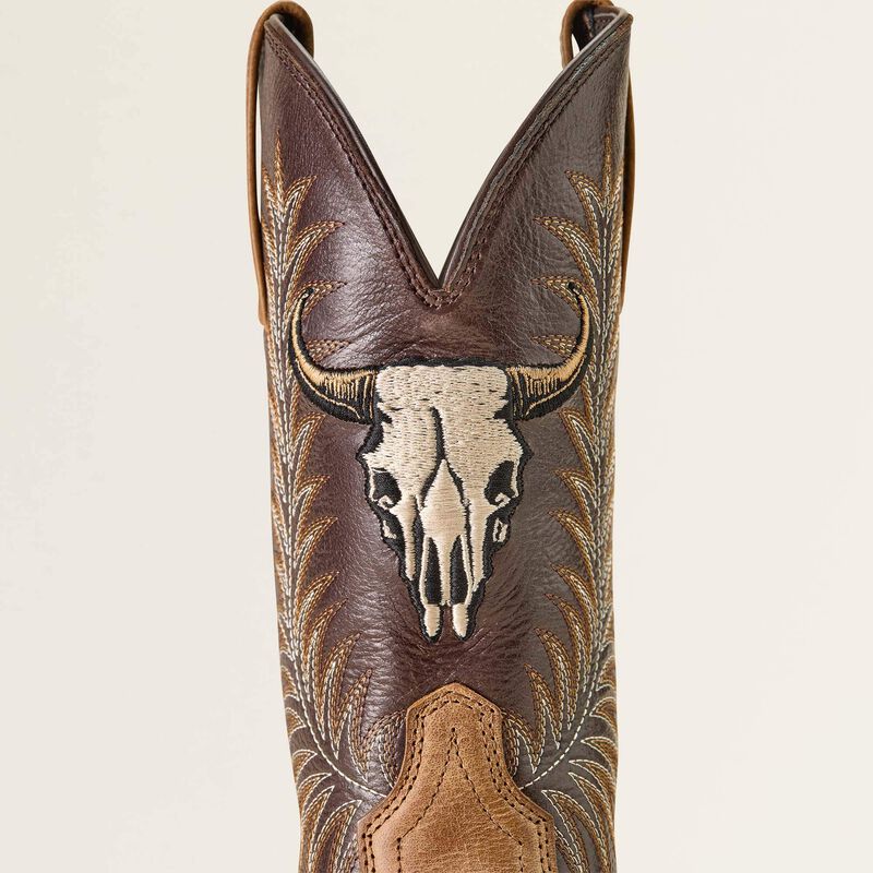 Ariat Mens Sport Steer Skull Boots