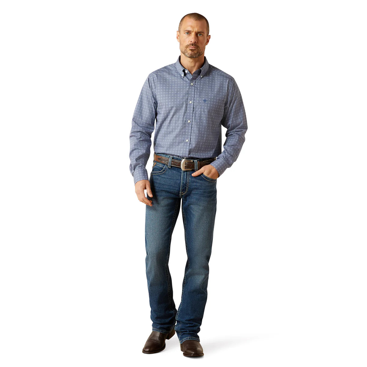 Ariat Mens W/F Blaine Fitted L/S Shirt