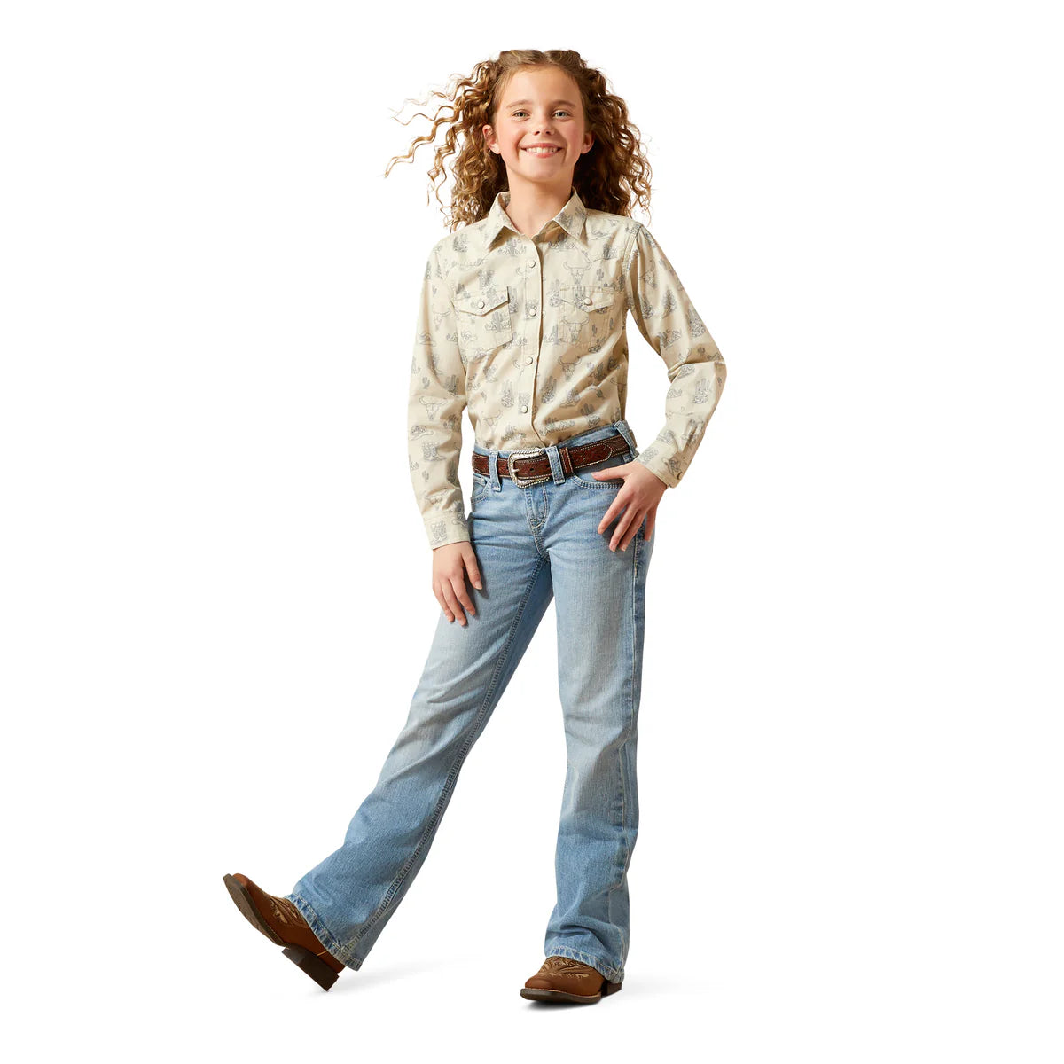 Ariat Girls Mila Snap L/S Shirt