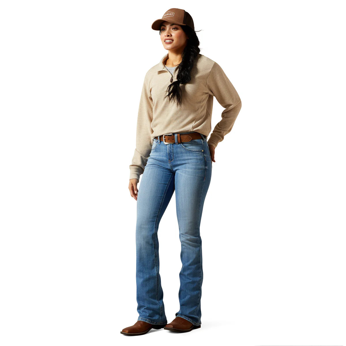 Ariat Womens Camellia High Rise Boot Cut Jeans