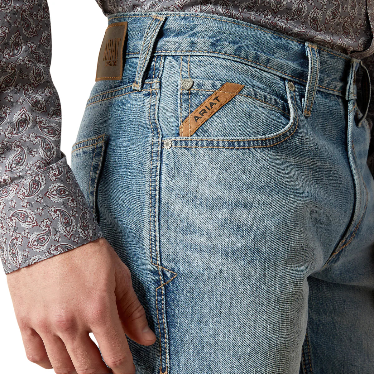 Ariat Mens M5 Gilroy Straight Leg Jeans in Randy