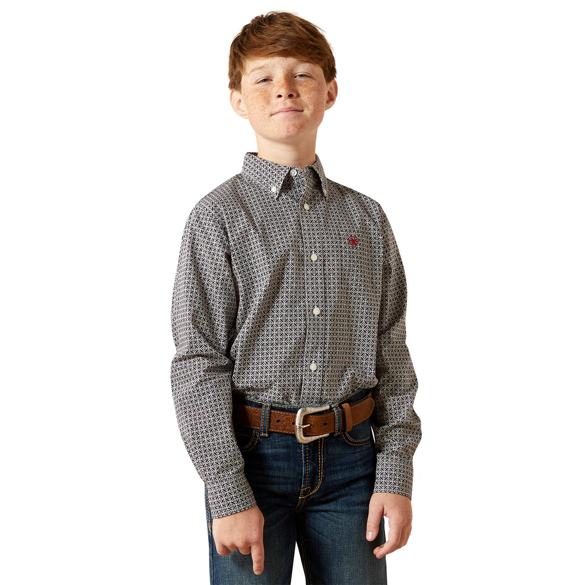 Ariat Boys Tobias L/S Shirt
