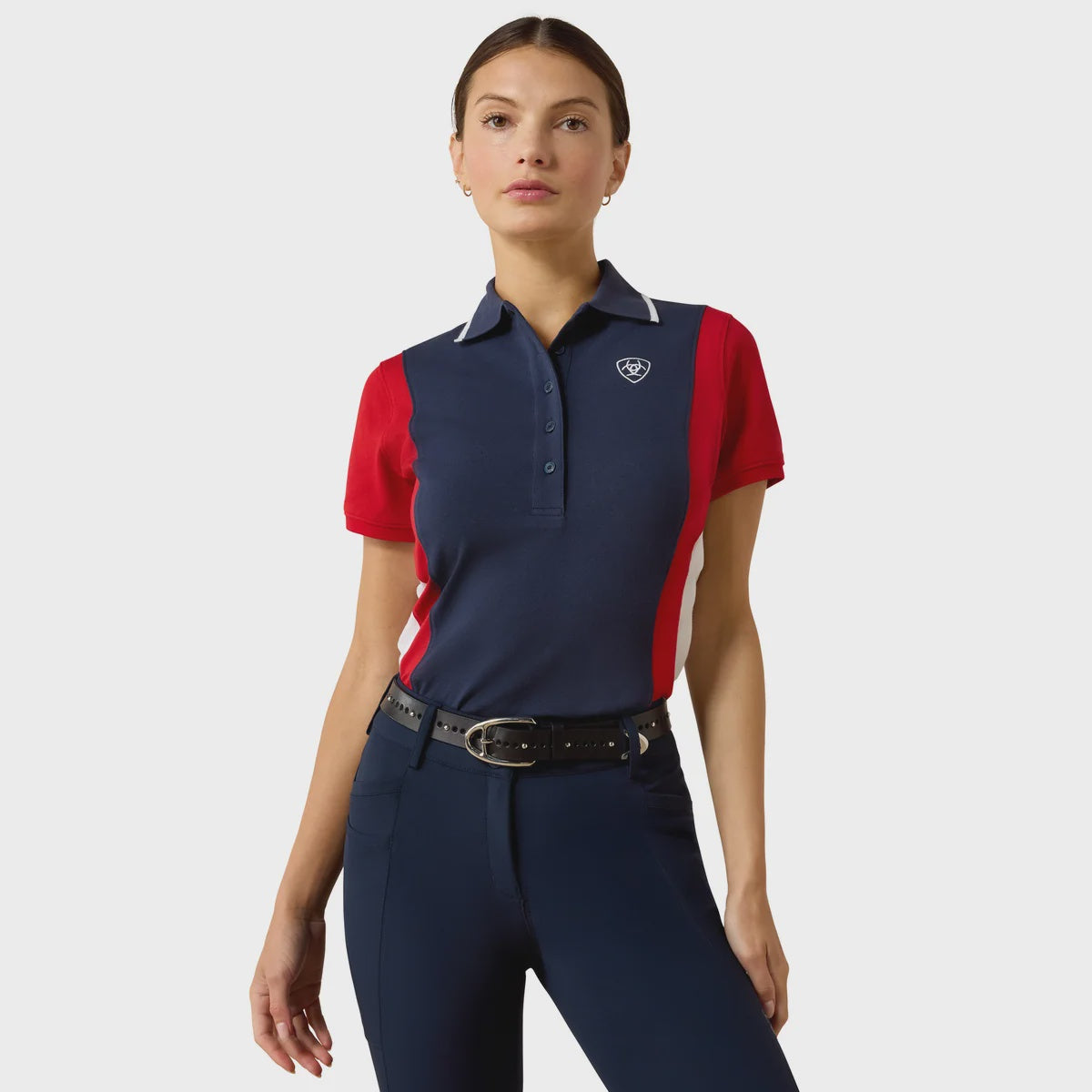 Ariat Womens Taryn SS Polo Navy