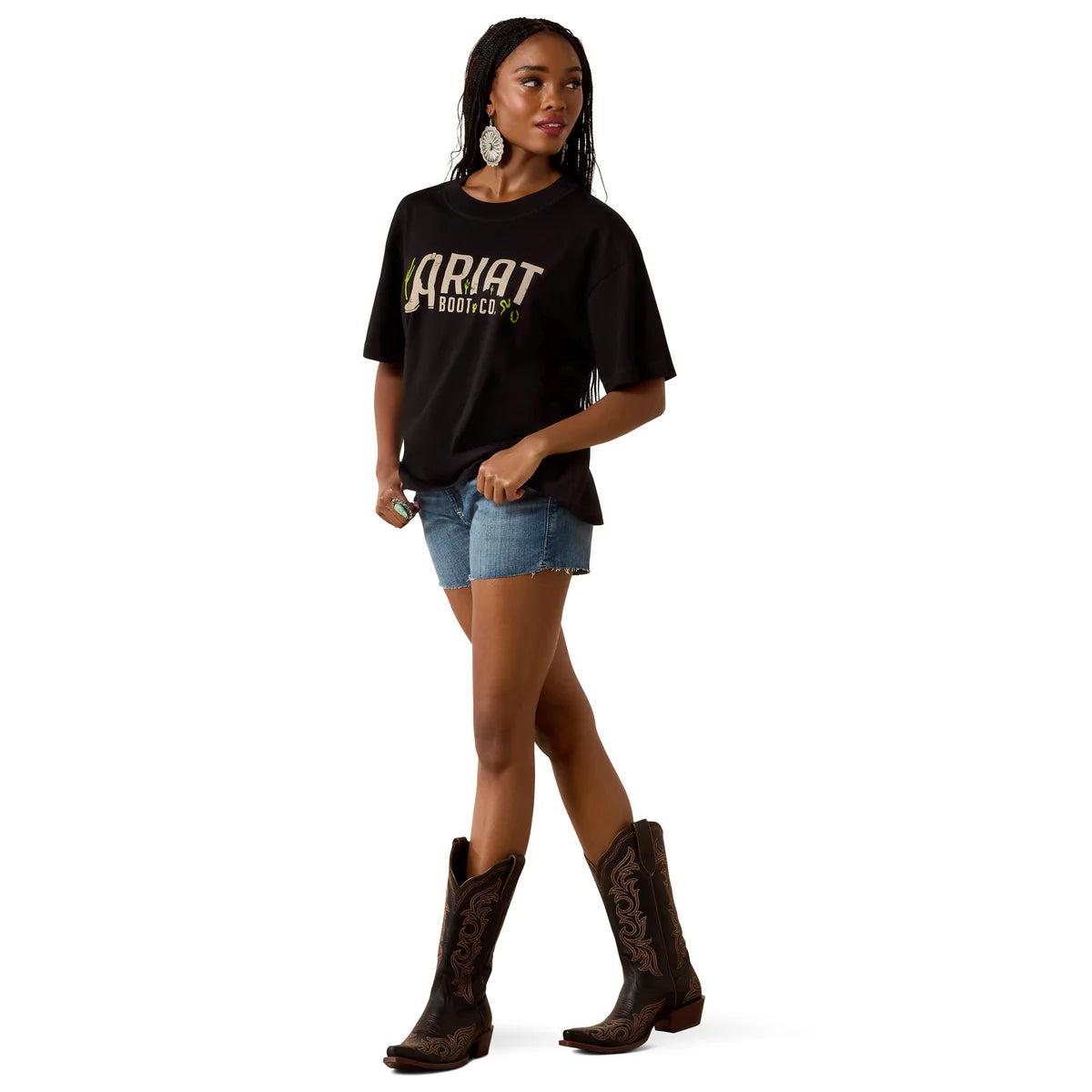 Ariat Womens Boot Logo SS Tee