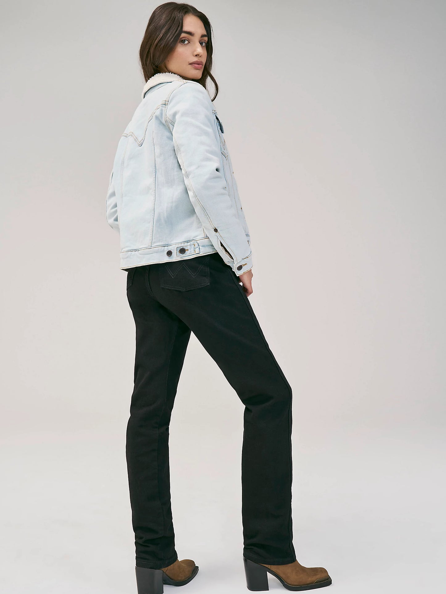 Wrangler Q Womens Retro Denim Jacket