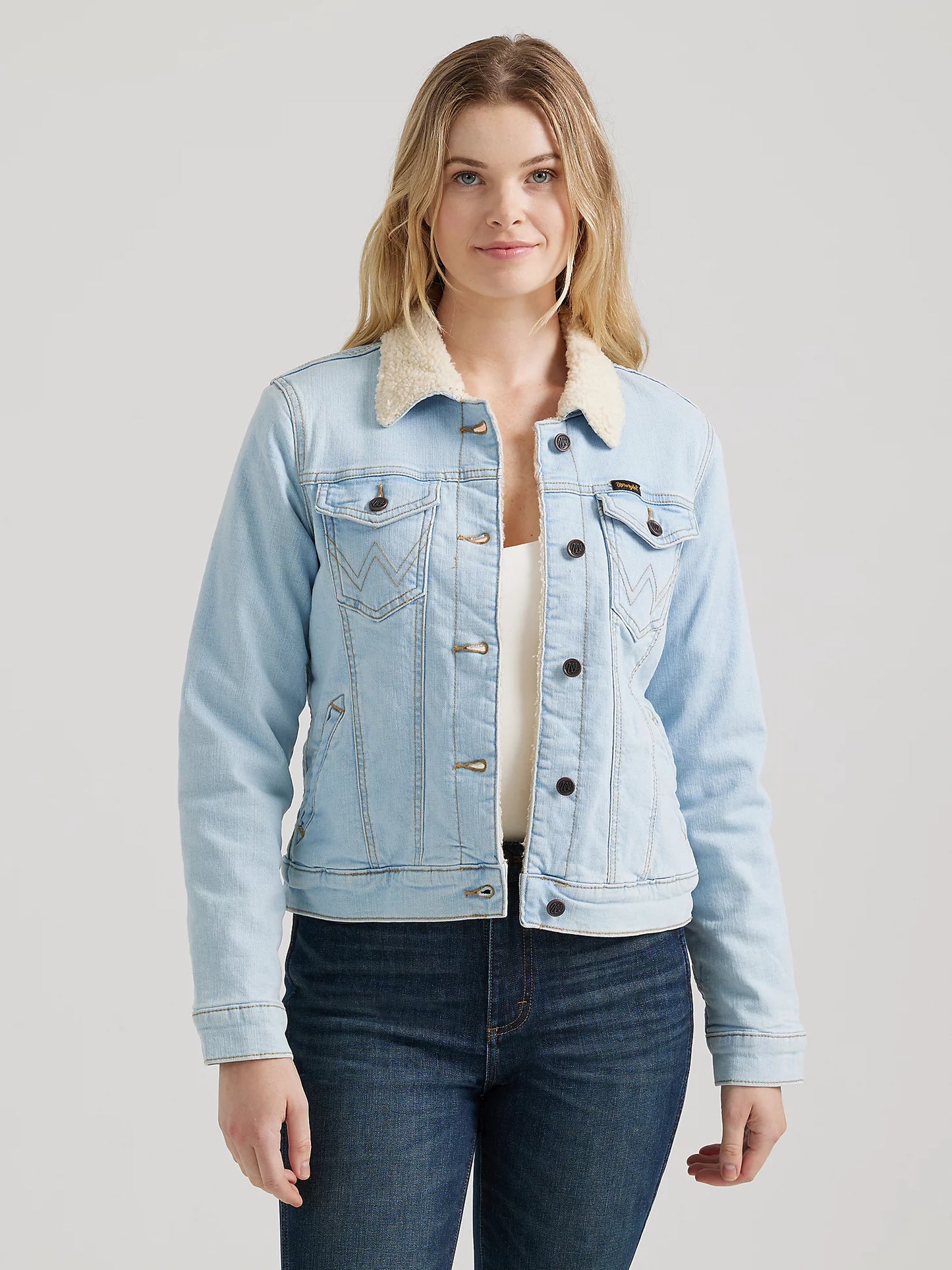 Wrangler Q Womens Retro Denim Jacket