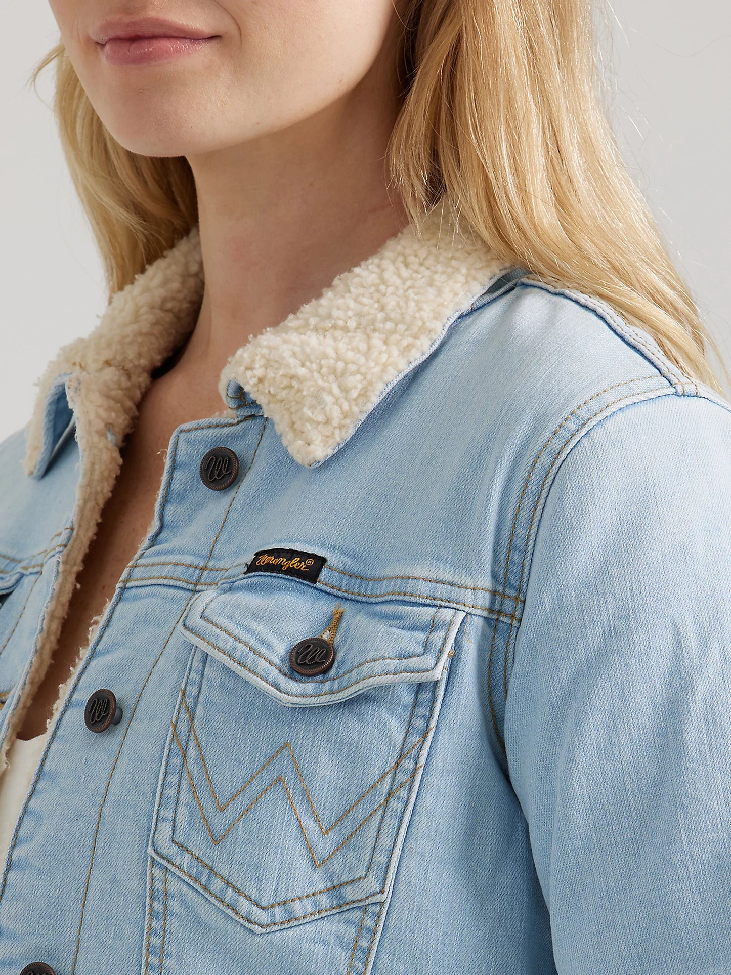 Wrangler Q Womens Retro Denim Jacket