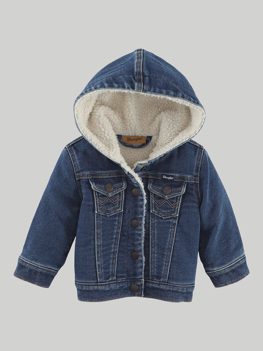 Wrangler Baby Sherpa Lined Denim Jacket