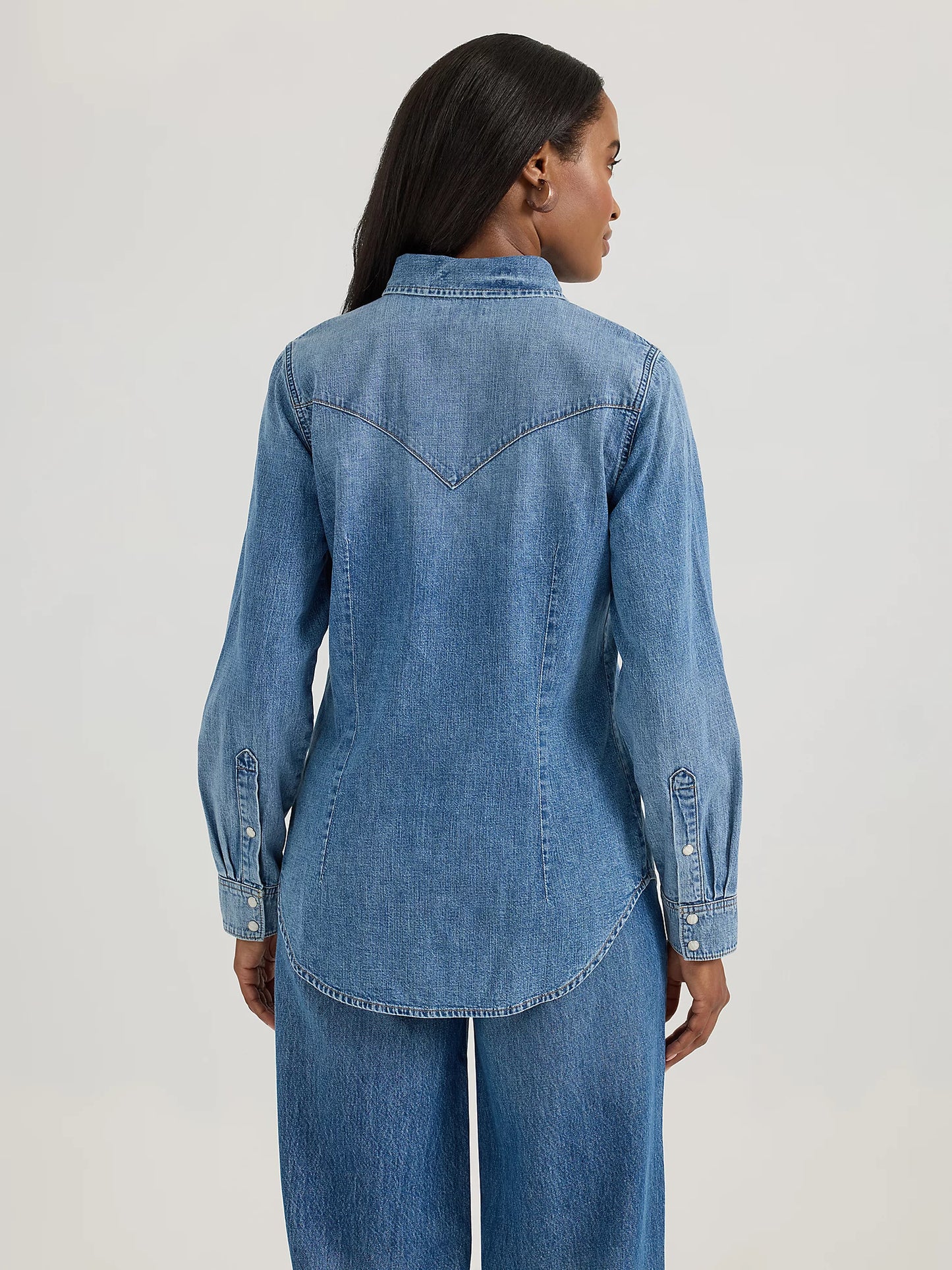 Wrangler Womens Retro Denim Shirt