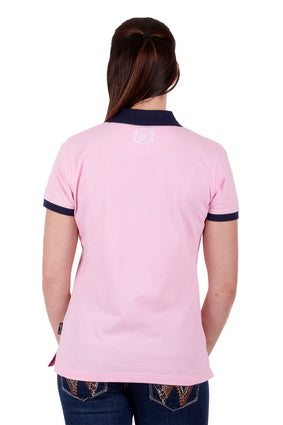 Wrangler Wmns Selena SS Polo Pink