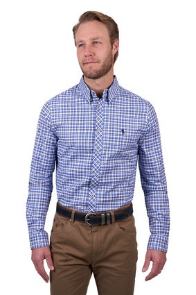 Thomas Cook Men’s Cruz Check Tailored Long Sleeve Shirt