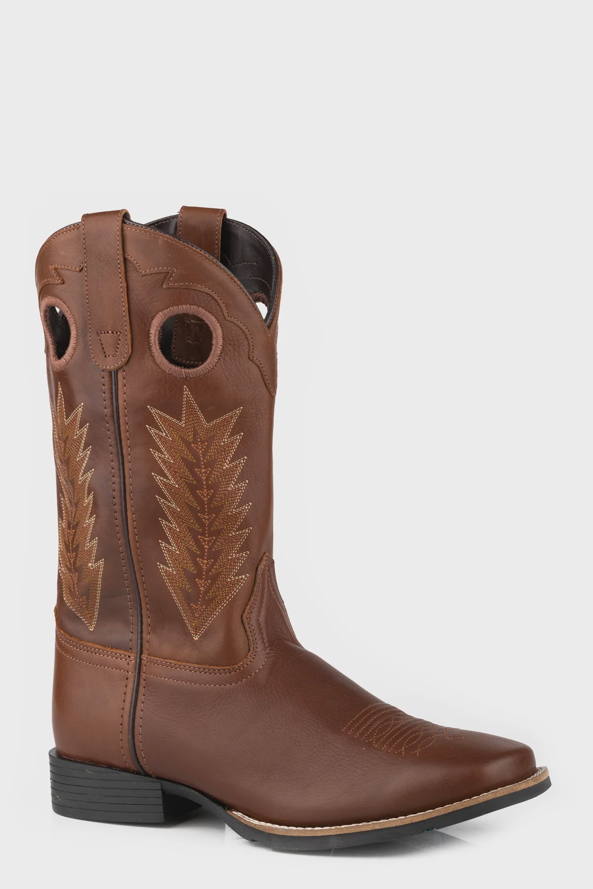 Roper Mens James Tan Leather Boot