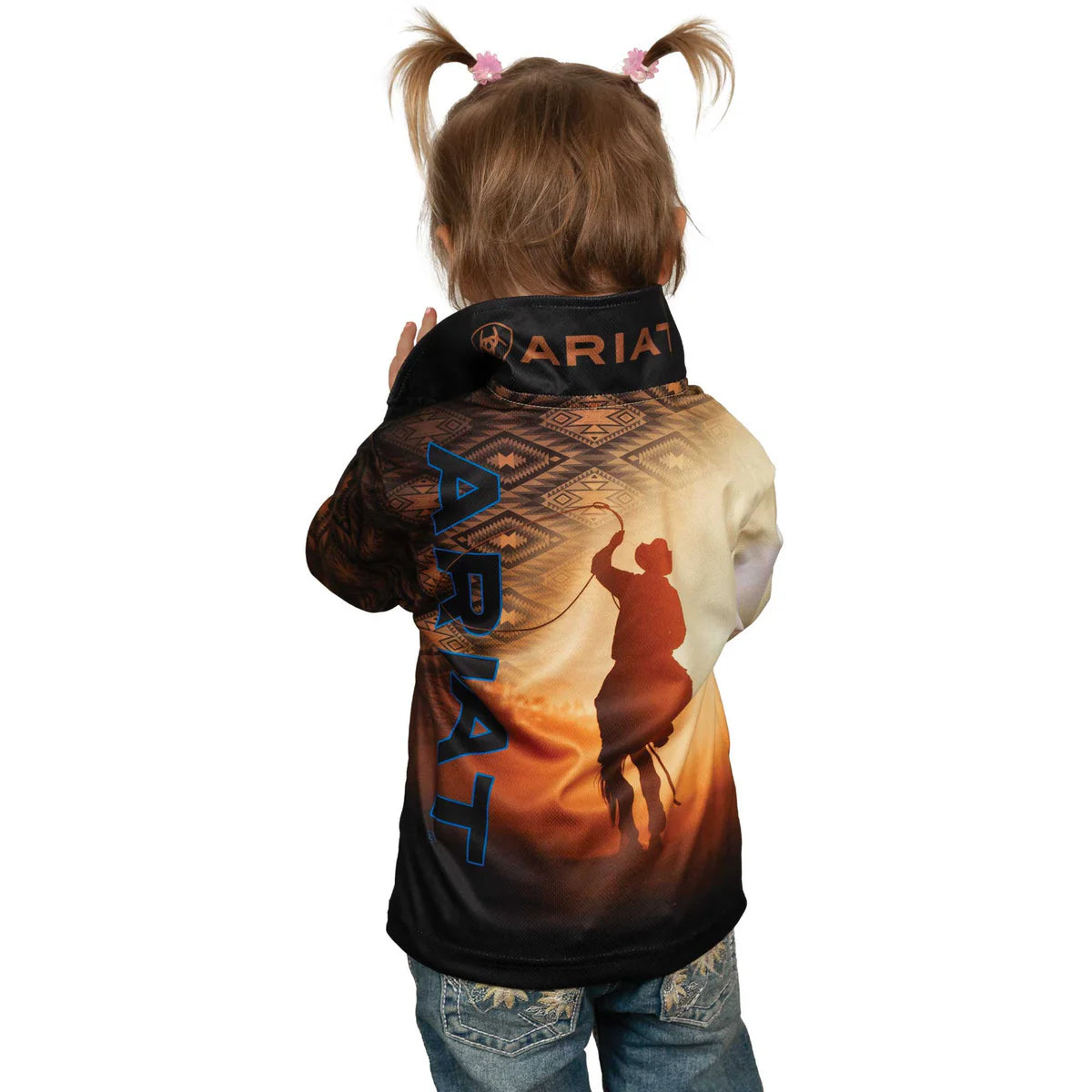 Ariat Kids Fishing Shirt Rodeo Roper