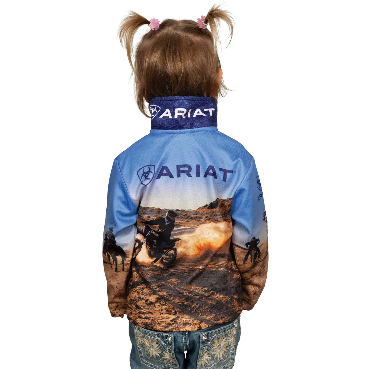 Ariat Kids Fishing Shirt Lets Ride