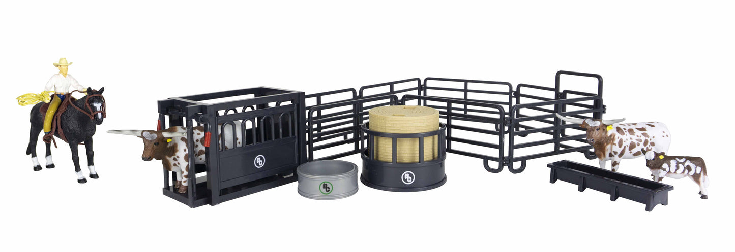 Big Country Toy 16-Piece Large Ranch Set