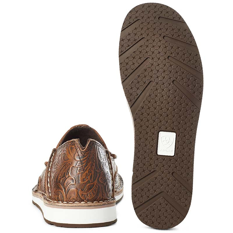 Ariat Womens Cruiser Brown Floral Emboss