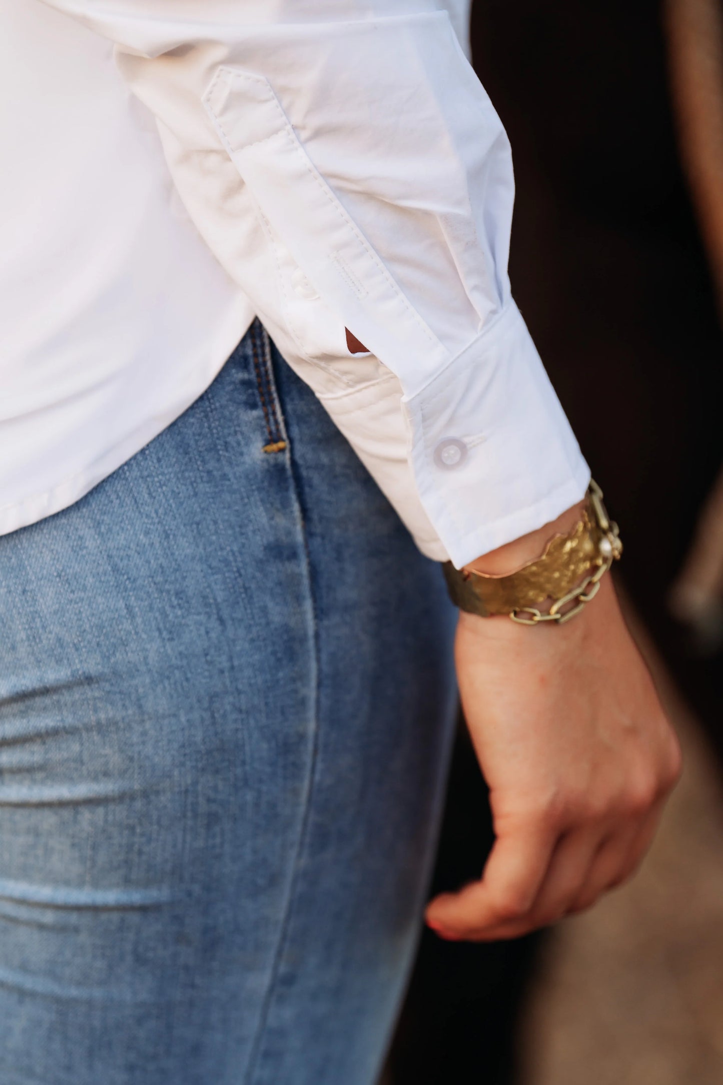 Lime & Soda Billie Shirt in White