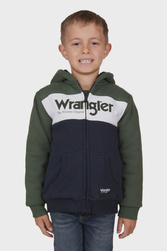Wrangler Boys Elliott Zip up Hoodie